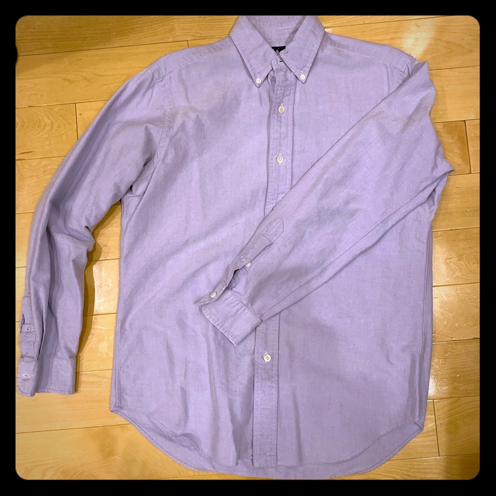 Ralph Lauren light-purple button down shirt